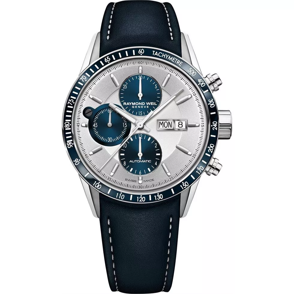 Raymond Weil Freelancer Automatic Silver Dial Men's 42mm