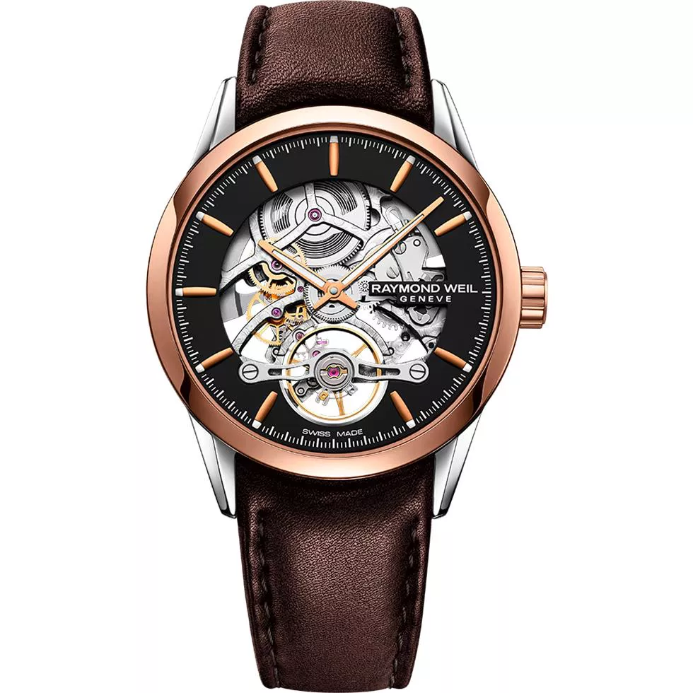 Raymond Weil Freelancer Skeleton Automatic 42
