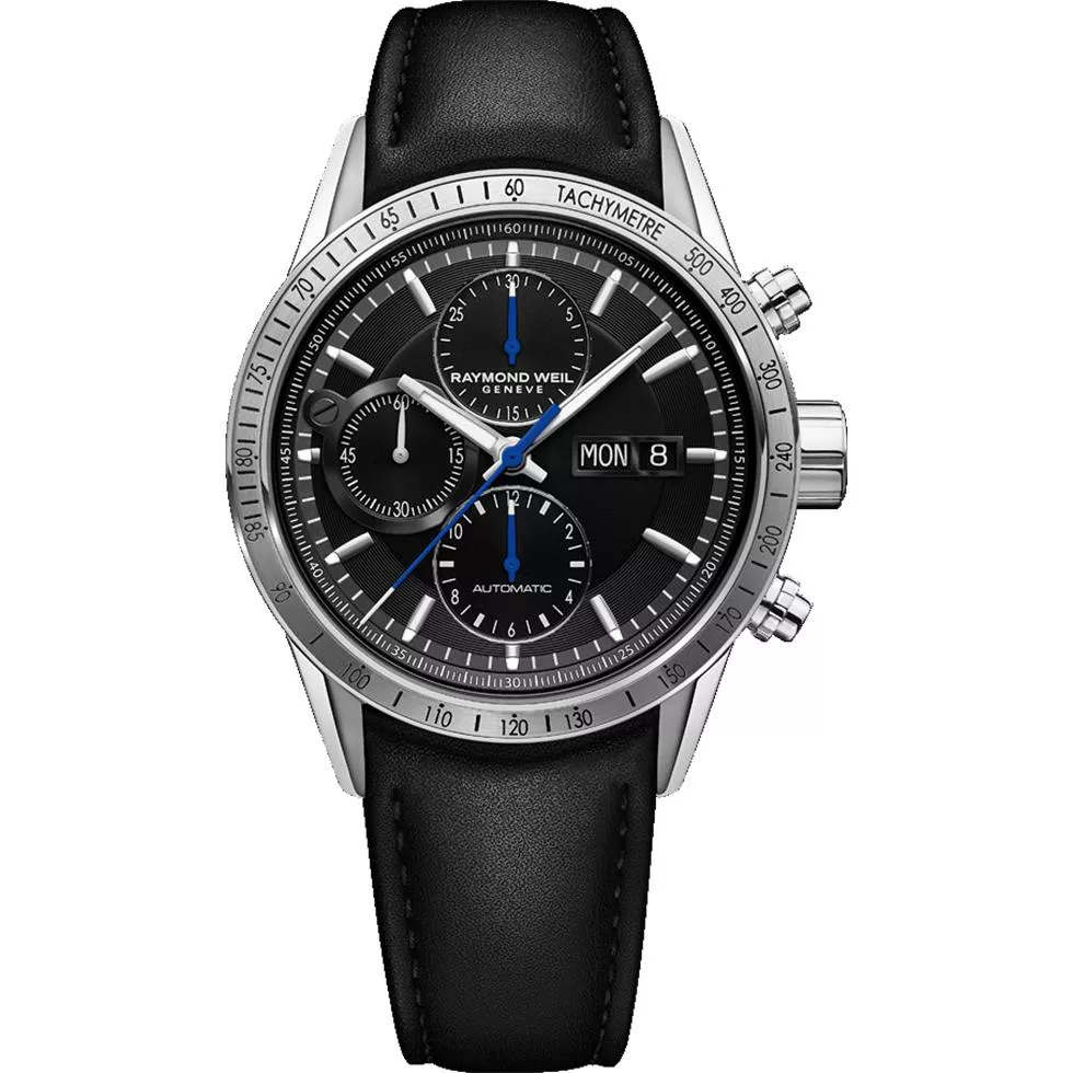 RAYMOND WEIL Freelancer Chrono Auto Watch 43mm