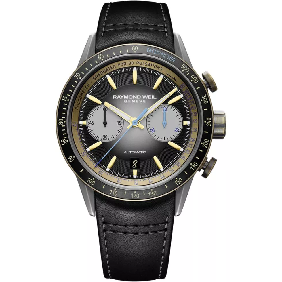 Raymond Weil Freelancer Chronograph Bi-Compax 43.5mm