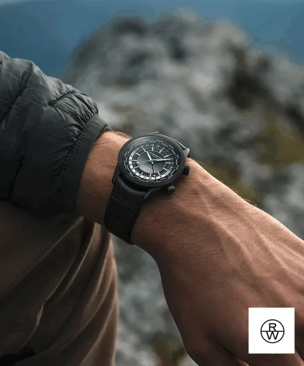 Raymond Weil Freelancer GMT Worldtimer Black 41mm