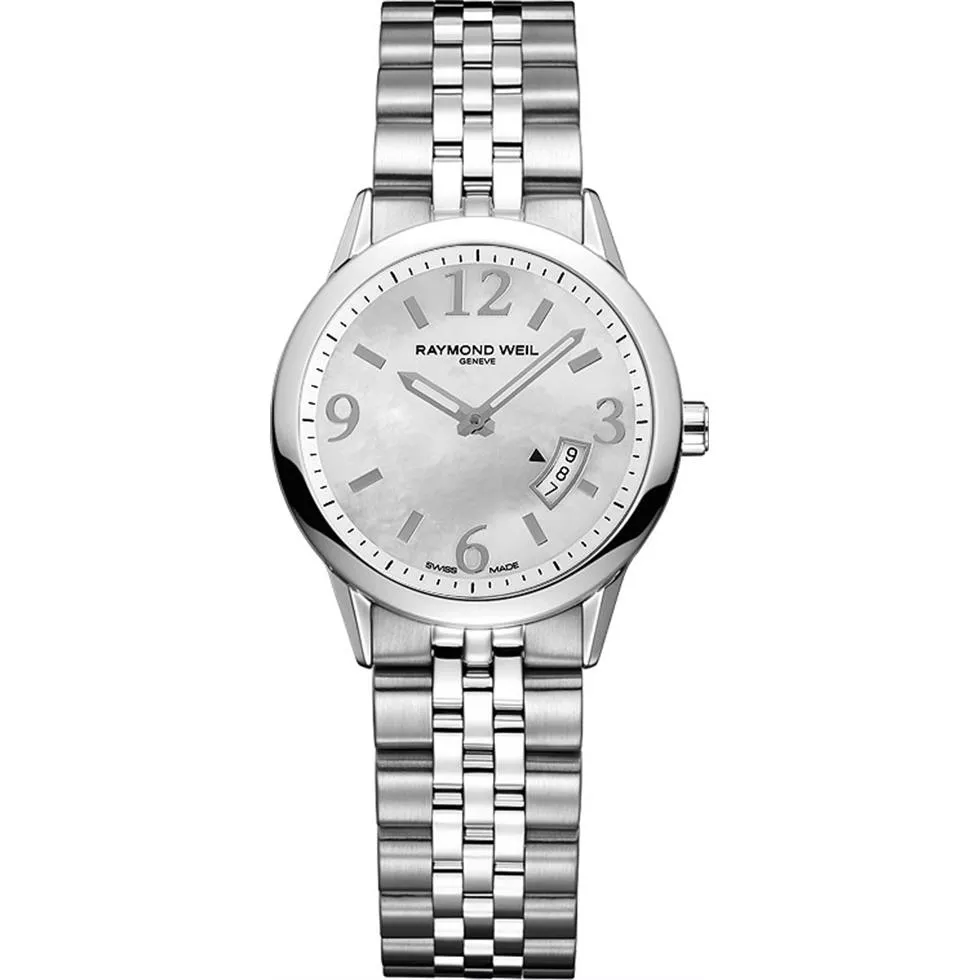 Raymond Weil Freelancer Mother of Pearl Watch 29mm