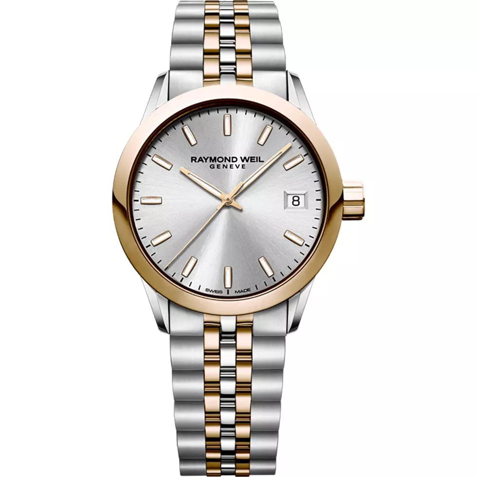 Raymond Weil Freelancer Silve Watch 34mm