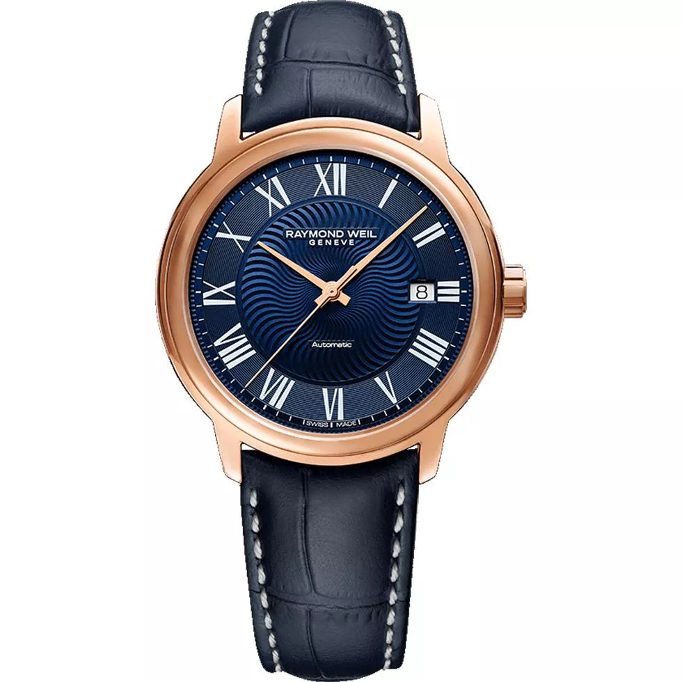 RAYMOND WEIL Maestro Automatic Blue Watch 39.5mm