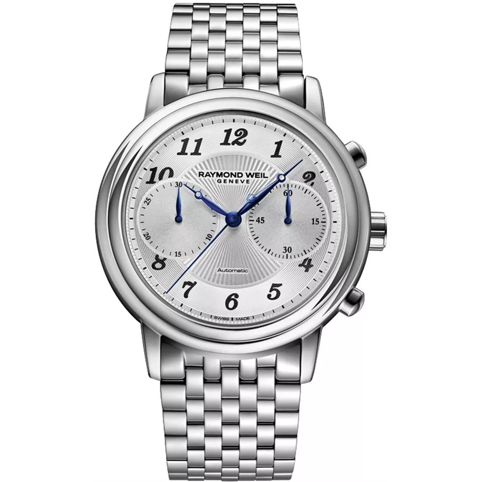 RAYMOND WEIL Maestro Automatic Chronograph Watch 42mm