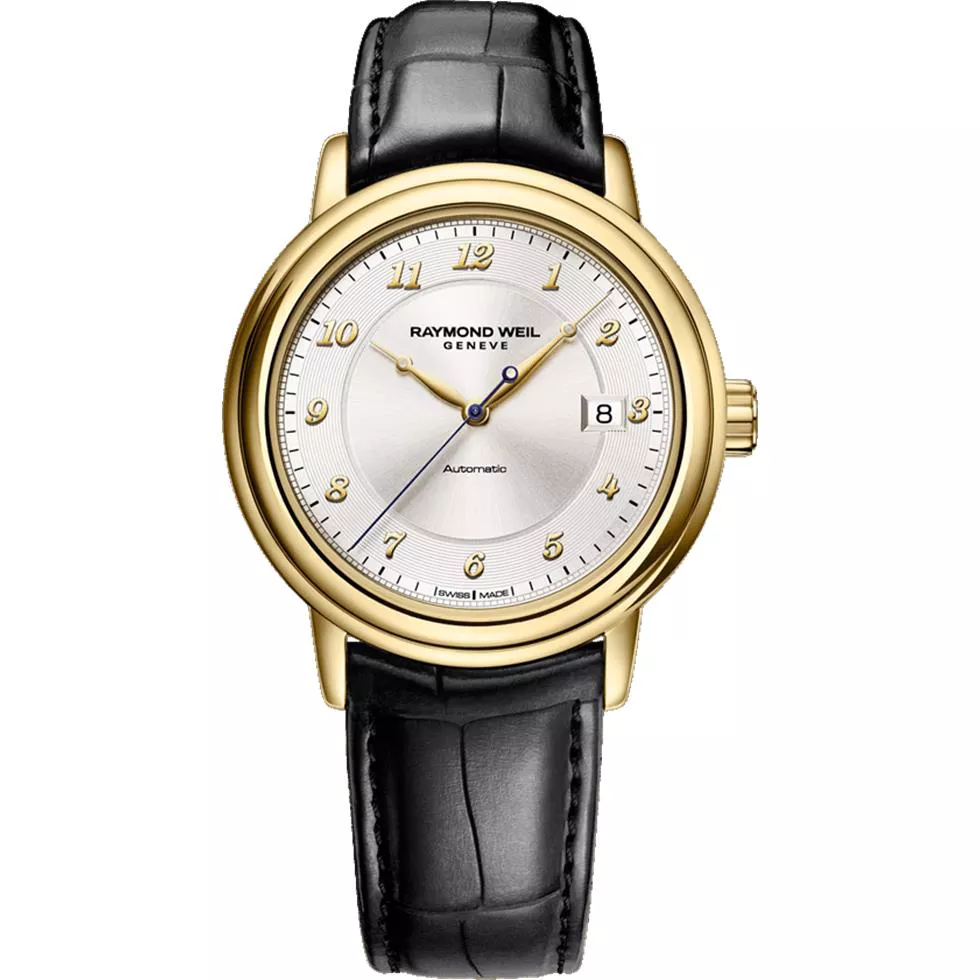 RAYMOND WEIL Maestro Automatic Silver Watch 39.5mm