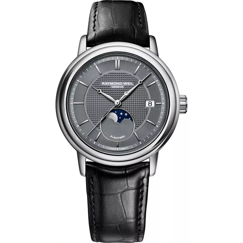 Raymond Weil Maestro Moonphase Watch 39.5MM