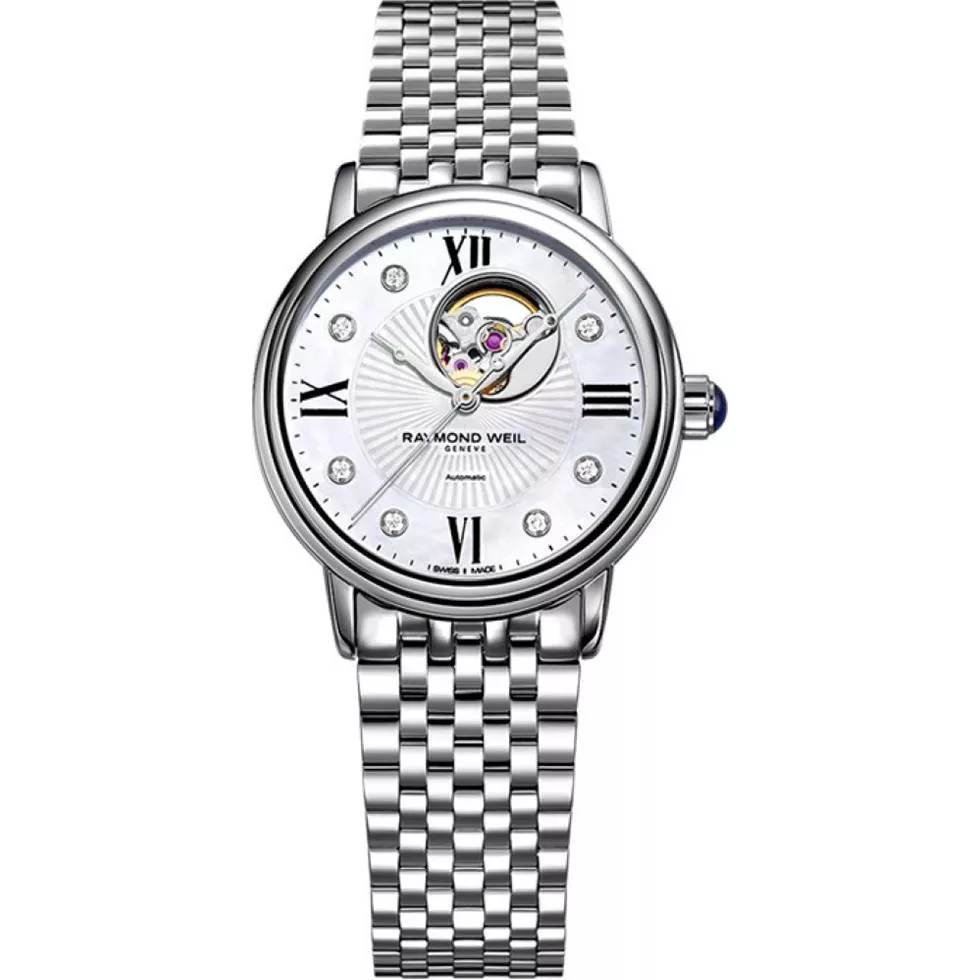 RAYMOND WEIL Maestro Diamond Automatic Watch 35mm