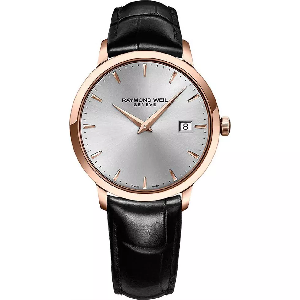 RAYMOND WEIL Maestro Leather Watch 39.5mm