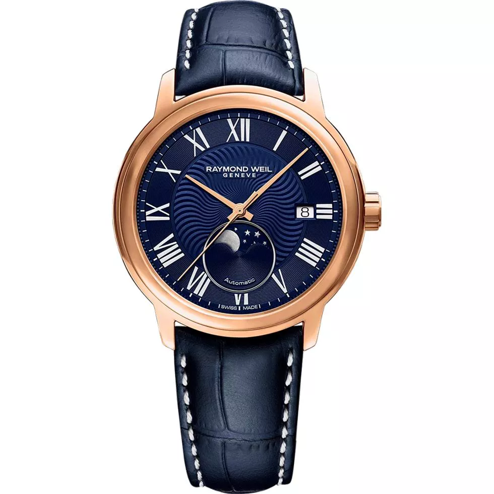 Raymond Weil maestro Moonphase Automatic Watch 40MM