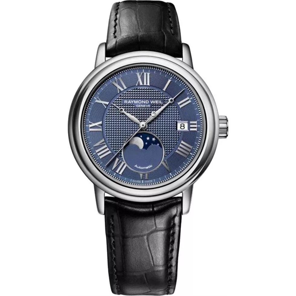 Raymond Weil Maestro Moonphase Watch 39.5MM
