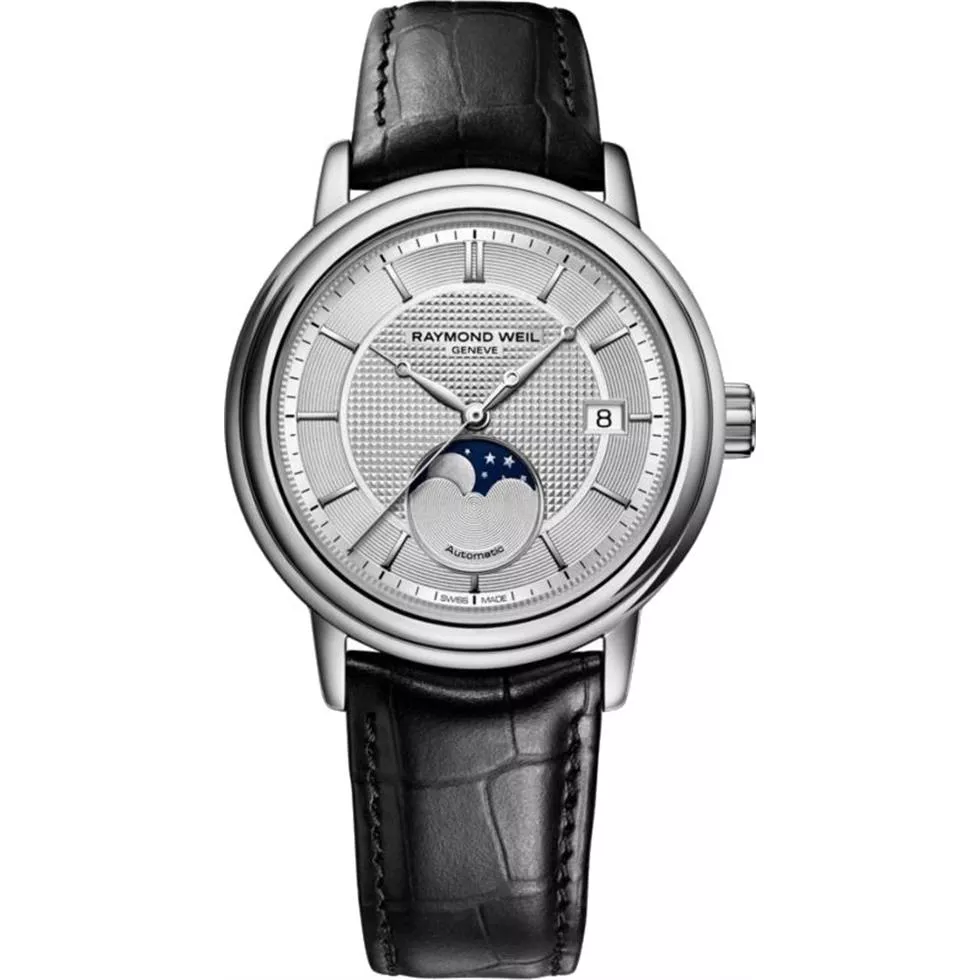 Raymond Weil Maestro Moonphase Watch 44MM