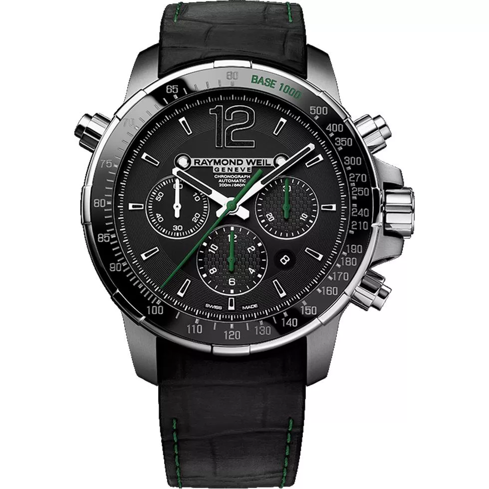 RAYMOND WEIL Nabucco Chrono Auto Watch 46mm