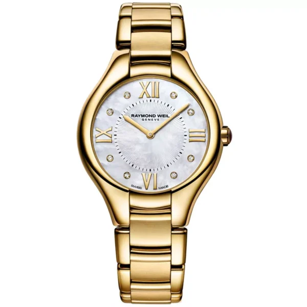Raymond Weil Noemia Gold PVD Watch 36mm