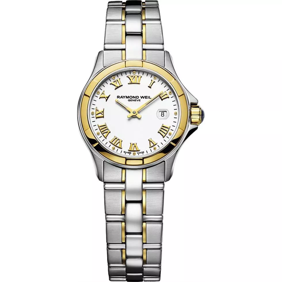 RAYMOND WEIL Parsifal 18k Yellow Gold Watch 28mm