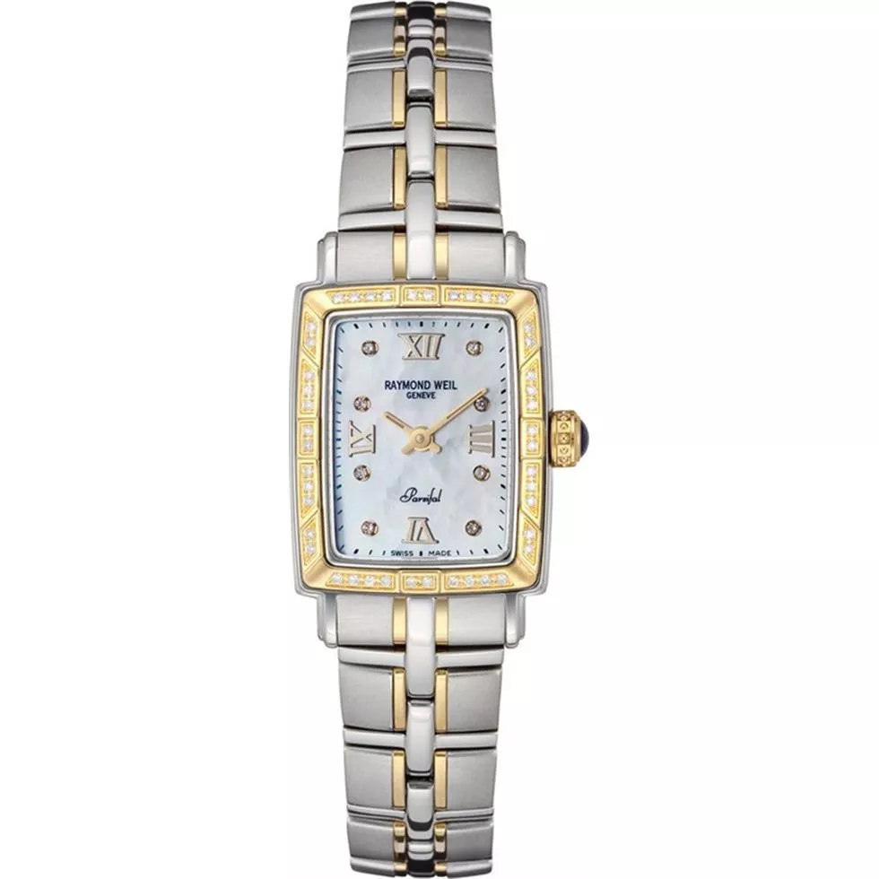 RAYMOND WEIL Parsifal Diamond Watch 20.7x24.7mm