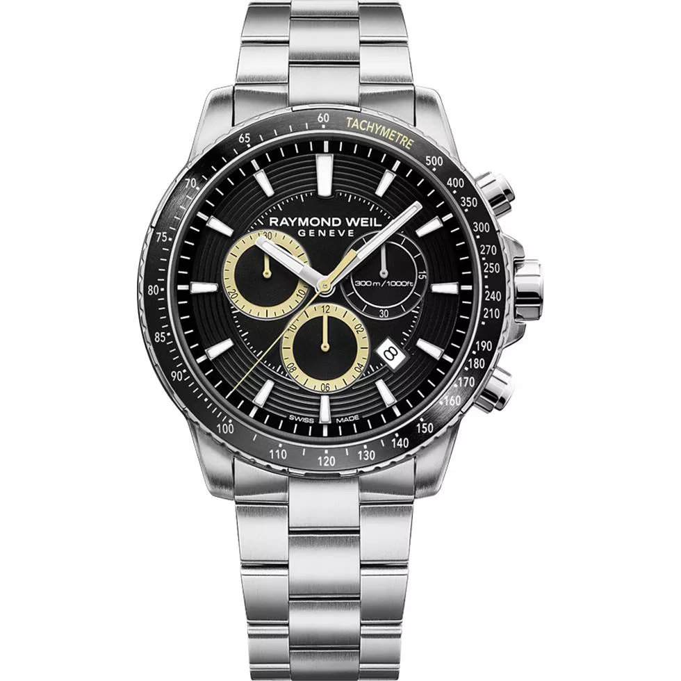 Raymond Weil Tango 300 Chronograph Watch 43mm