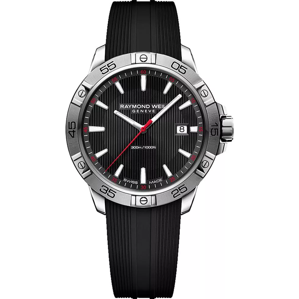 RAYMOND WEIL Tango Black Sports Watch 41mm