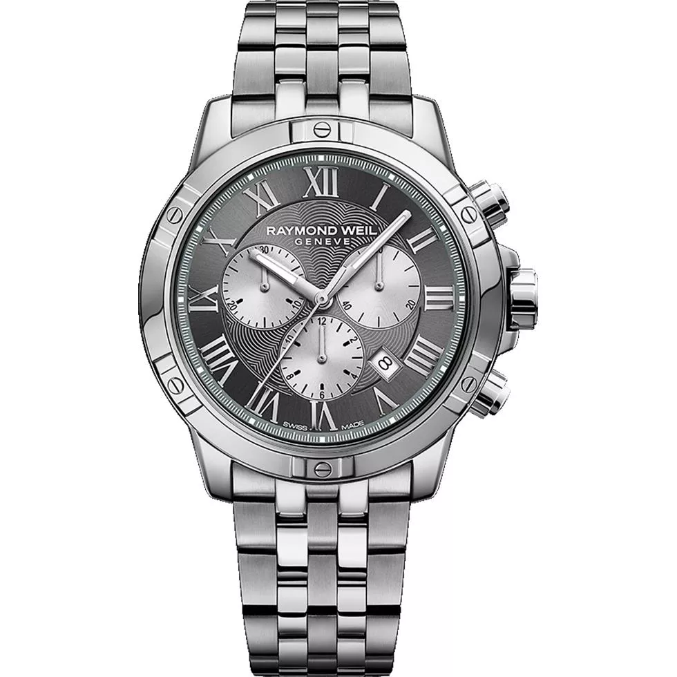 RAYMOND WEIL Tango Chronograph Grey Watch 43mm