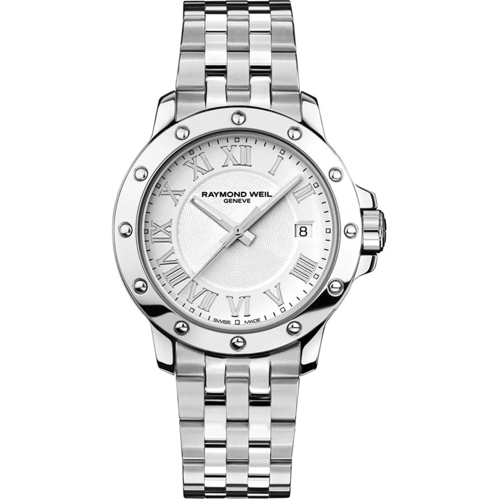 Raymond Weil Tango Swiss Silver Watch 39mm