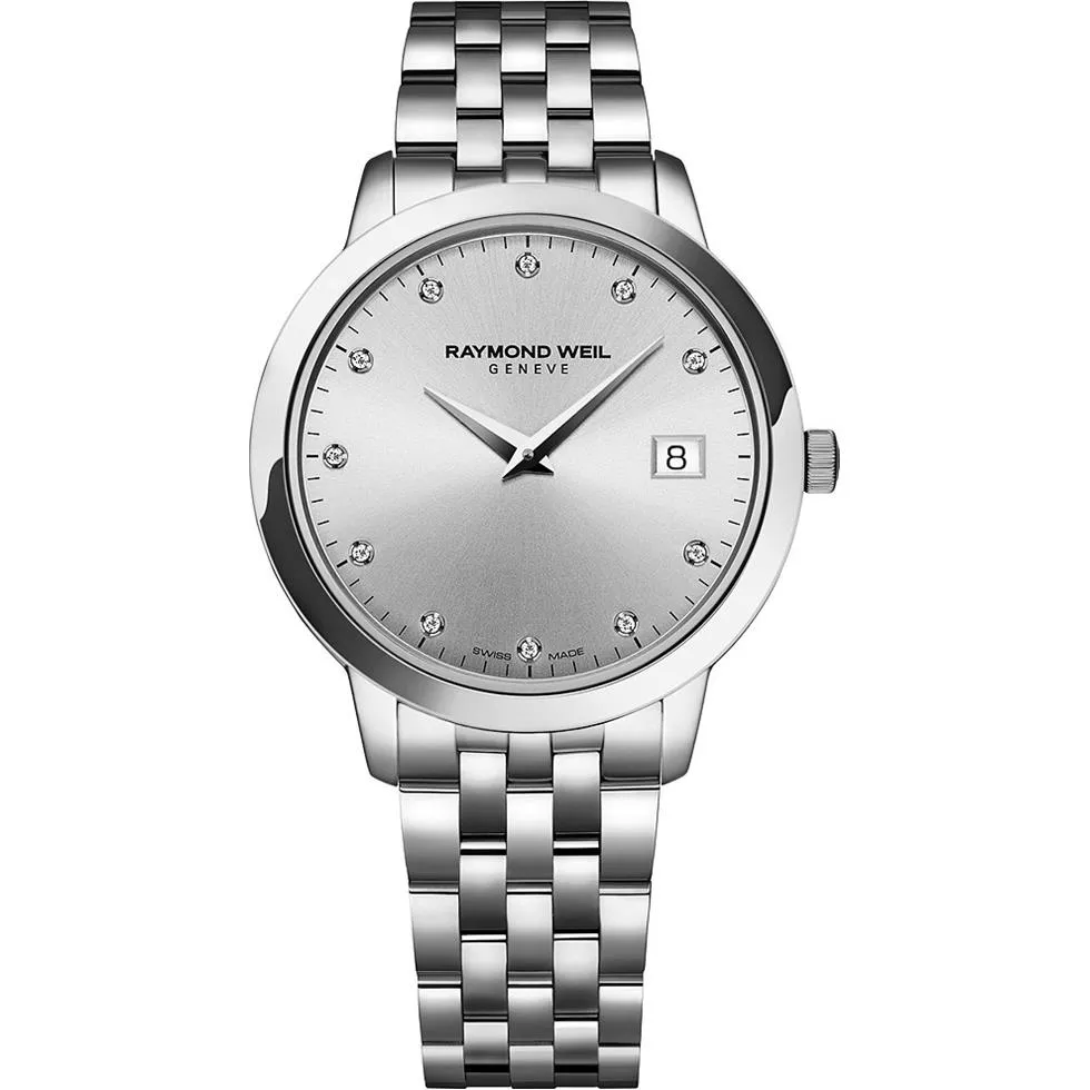 RAYMOND WEIL Toccata 11 Diamonds Watch 34mm