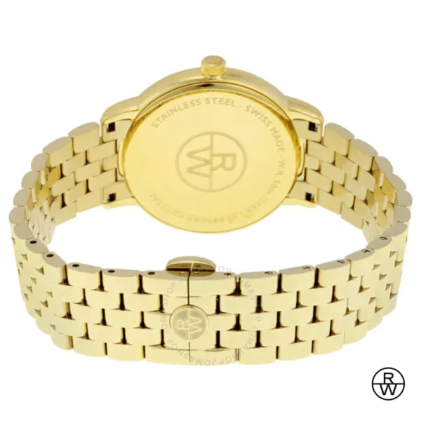 Raymond Well Toccata Swiss Gold Watch 39mm