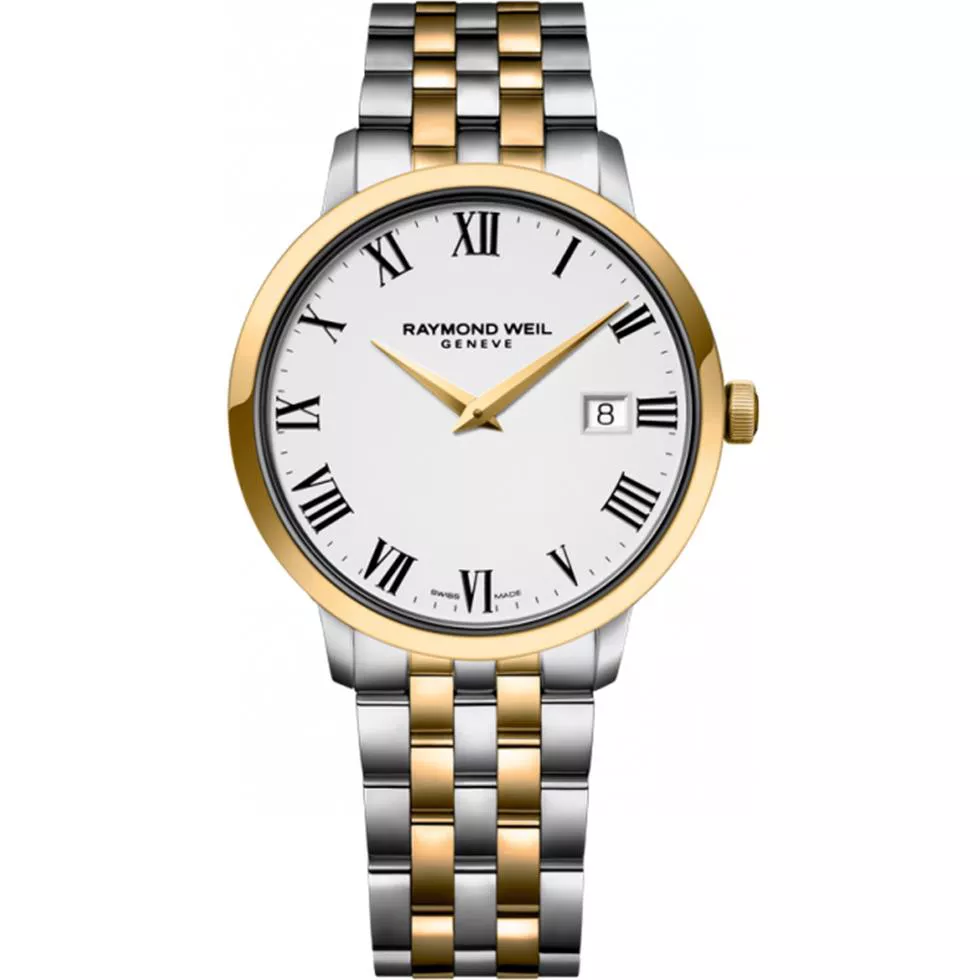 RAYMOND WEIL Toccata White Watch 39mm