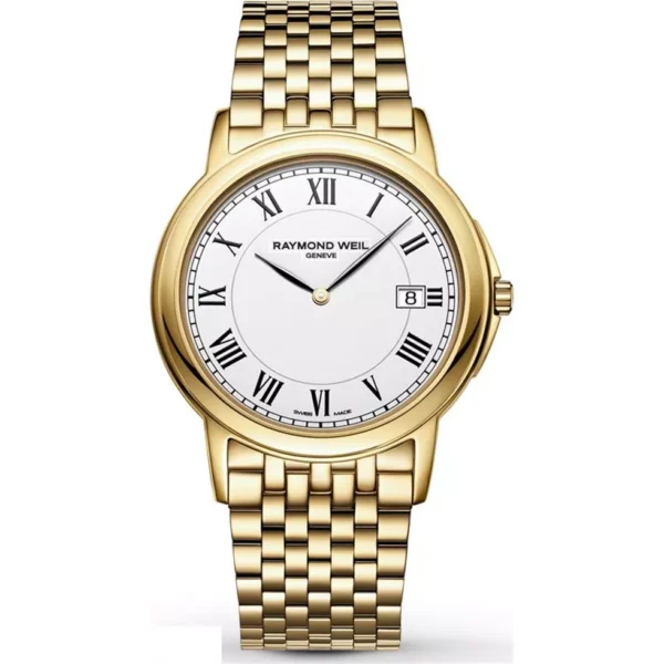 RAYMOND WEIL Tradition Yellow Gold PVD Watch 39mm