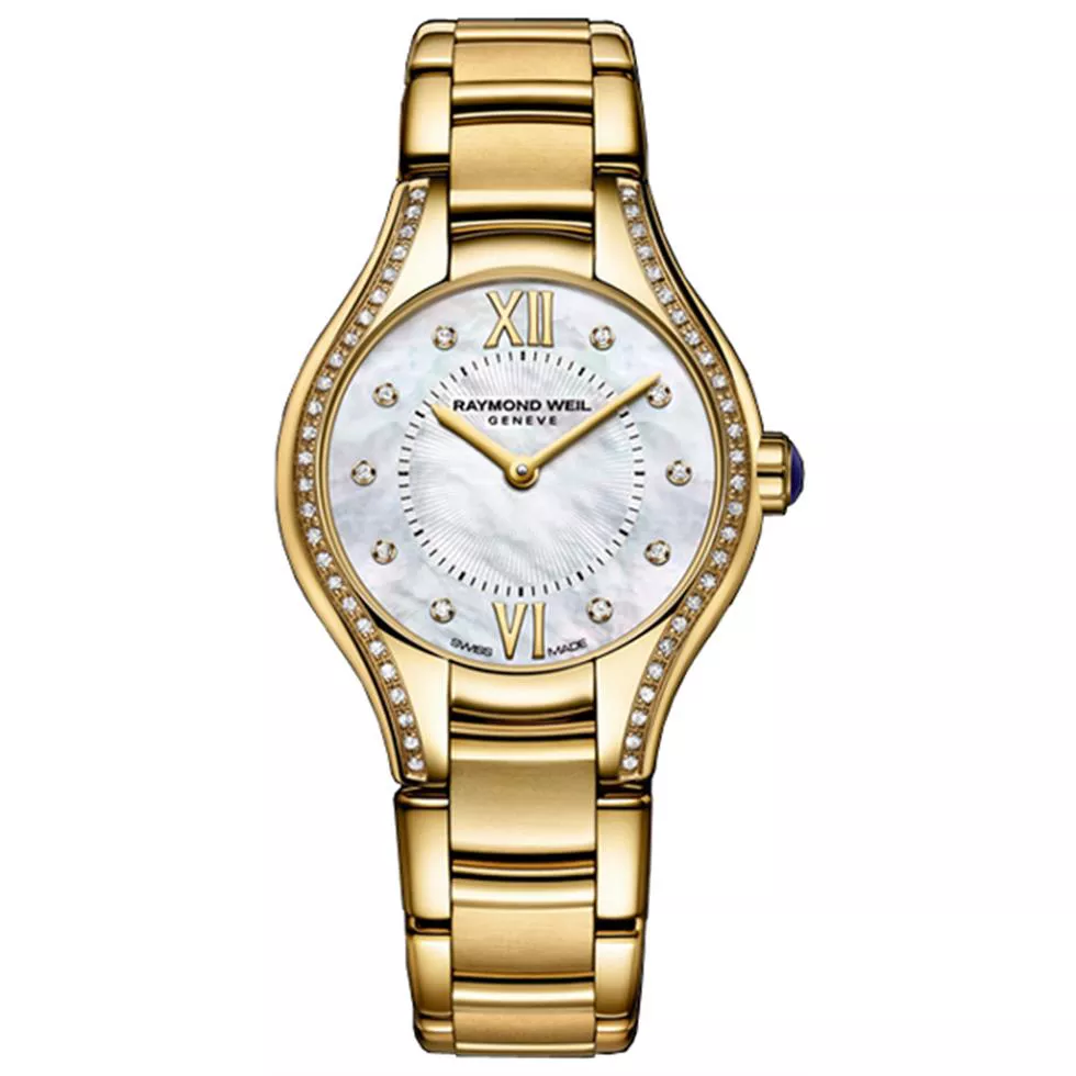 RAYMOND WEIL Noemia Diamond PVD Watch 24mm